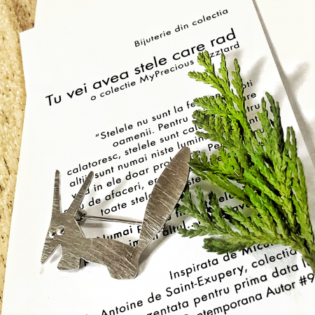 Brose - Brosa Tu Vei Avea Stele Care Rad - Vulpea - argint 925