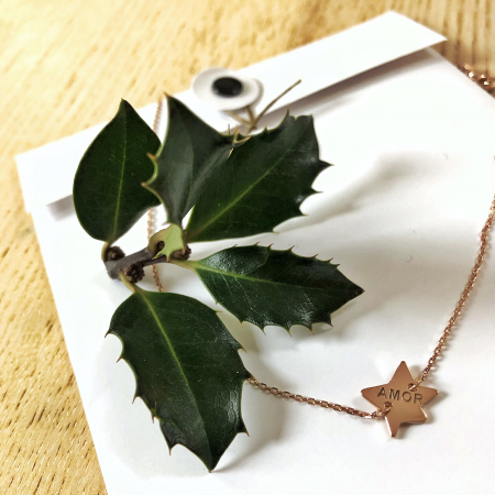 CUSTOM MADE - Colier Custom Made - lant cu stea