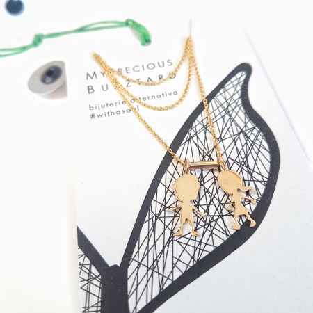 Coliere - Colier Family (Oh, boys&girls!) - Copil - aur 14k
