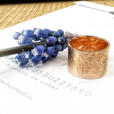 Inel Fire din poveste lat 11 mm - aur 14k [1]