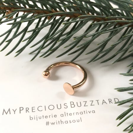 Inele - Inel Thea LaMenthe Bila-Ban - aur 14k