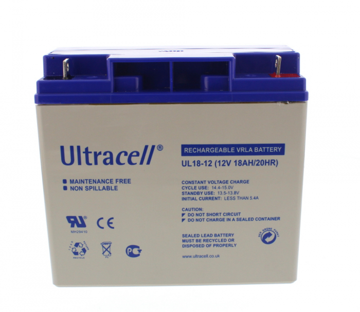 Acumulator plumb acid Ultracell 12V 18Ah [1]