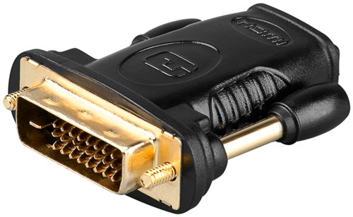 Adaptor HDMI 19 pini mama - DVI-D 24+1 pini tata [1]