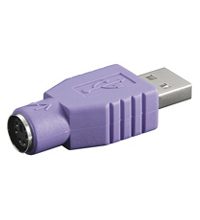 Adaptor USB A tata <-> PS2 mama Goobay [1]