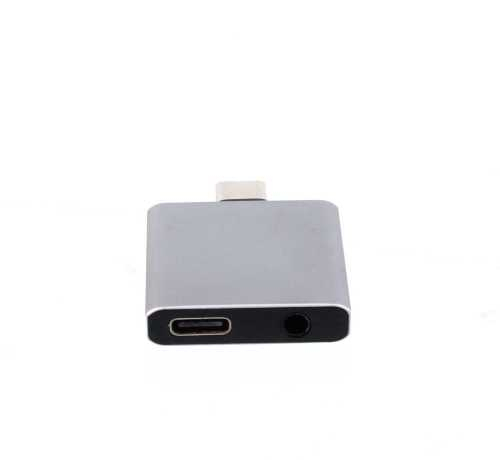 Adaptor USB-C - audio 3.5mm, PD [1]