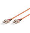 Cablu profesional Optic cu fibra SC-duplex - SC-duplex 0.5m [1]