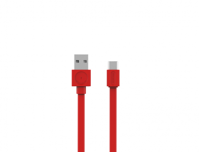 Cablu USB 2.0/ USB C, 1.5m rosu, Allocacoc [1]