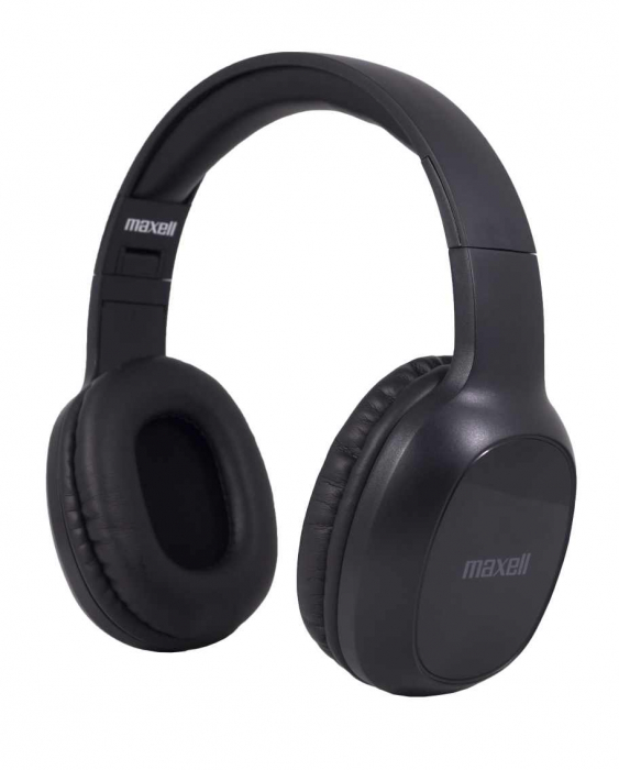 Casti Bluetooth On-Ear Maxell B13-HD1 Bass, microfon, negru [1]