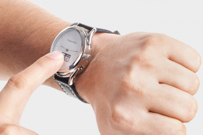 Smartwatch Hibrid Argintiu KRUGER&MATZ [3]