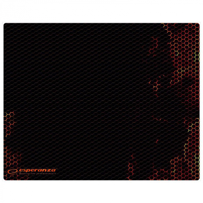 MOUSE PAD GAMING RED 30X24 [2]