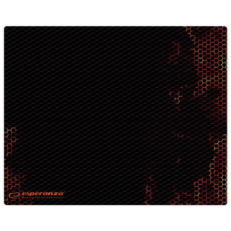 MOUSE PAD GAMING RED 30X24 [1]