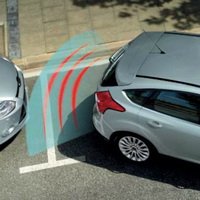 Senzori de parcare spate cu LED avertizare sonora buzzer Parking Sensor [3]