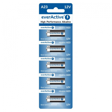 BATERIE ALCALINA 23A BLISTER 5 BUC EVERACTIVE [1]