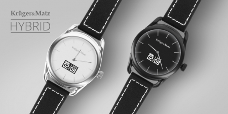 Smartwatch Hibrid Argintiu KRUGER&MATZ [1]