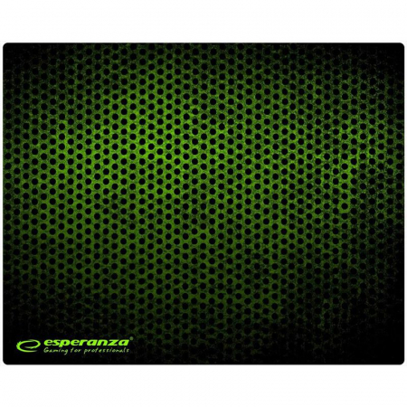MOUSE PAD GAMING GREEN 25X20 [1]