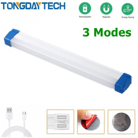 Tub LED tip NEON cu acumulator intern, magnet, 52cm [0]
