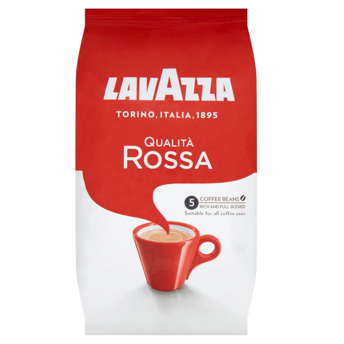 LAVAZZA Qualita Rossa Cafea Boabe 1Kg [1]