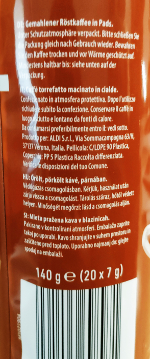 AMAROY Barissimo Crema Paduri Discuri Senseo 62mm Monodoze 20buc 140g [3]
