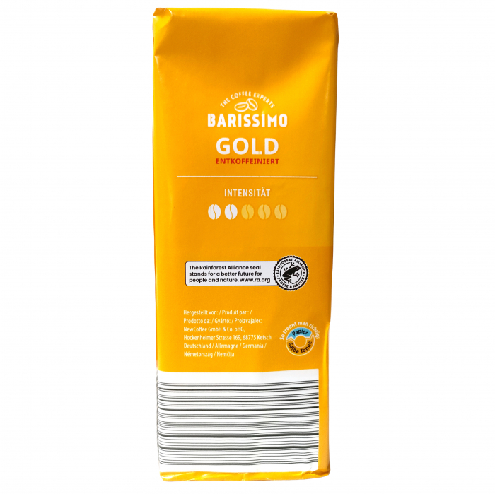AMAROY Barissimo Gold Cafea Decofeinizata Macinata 500g [3]