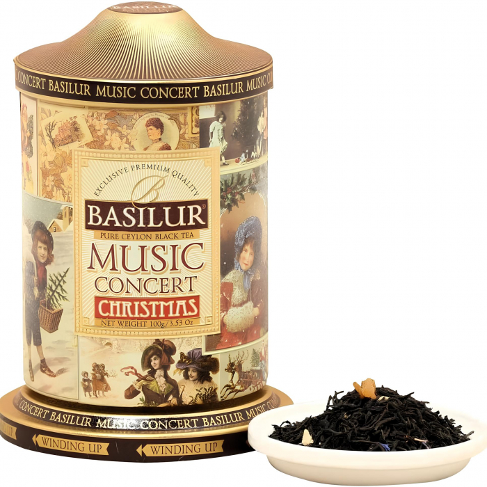BASILUR Ceai Negru Ceylon - Cutie Muzicala pentru Craciun 100g [2]