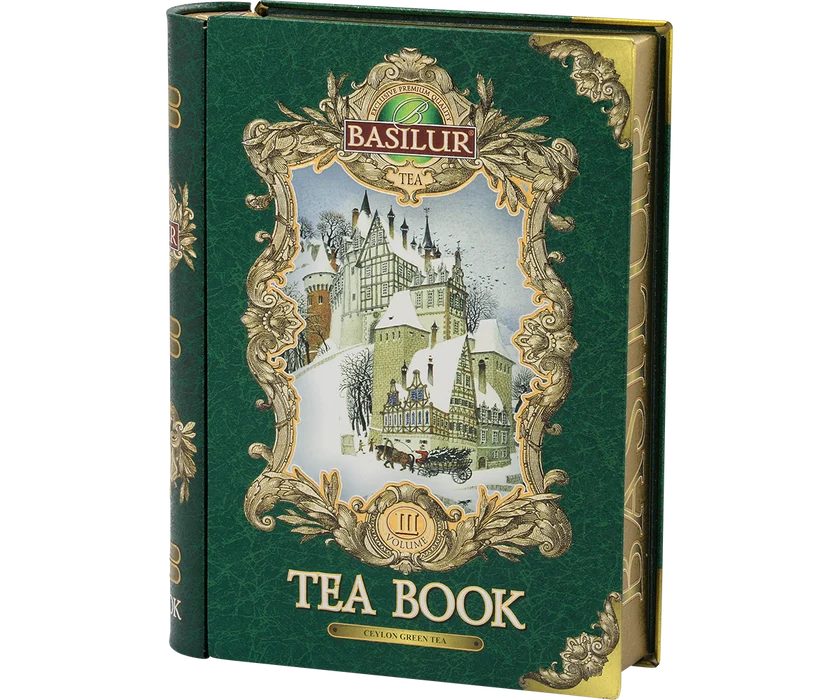 BASILUR Tea Book - Volumul III Ceai Verde Fructat 100g Vrac - Cutie Cadou Carte [5]