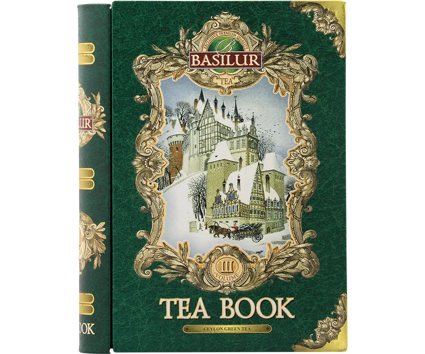 BASILUR Tea Book - Volumul III Ceai Verde Fructat 100g Vrac - Cutie Cadou Carte [4]