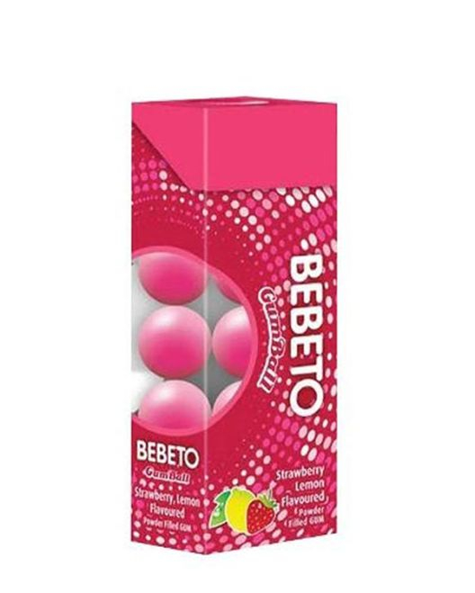 BEBETO Gumball Capsuni & Lamaie Guma de Mestecat 12x25g [3]