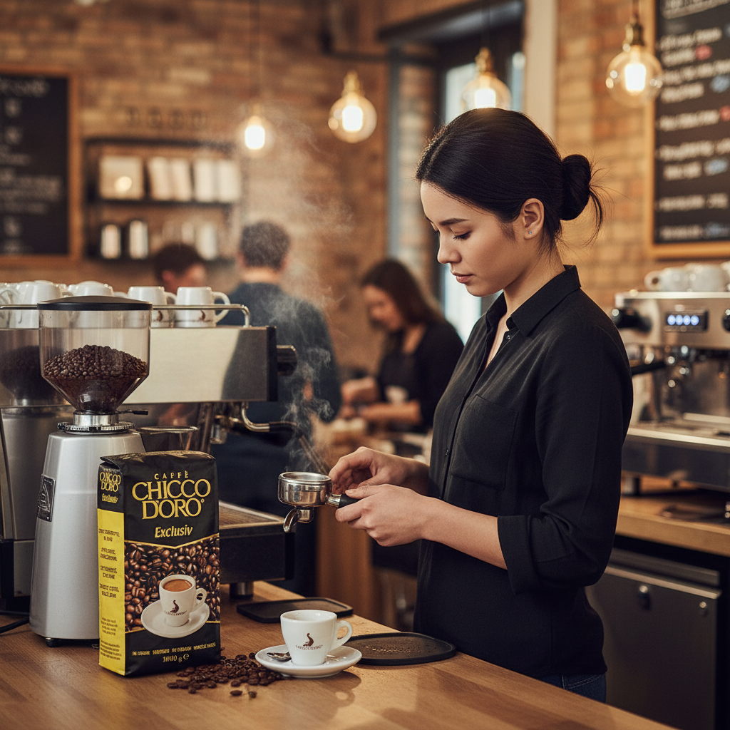 CAFFE CHICCO D'ORO Exclusiv Cafea Boabe 1kg [3]