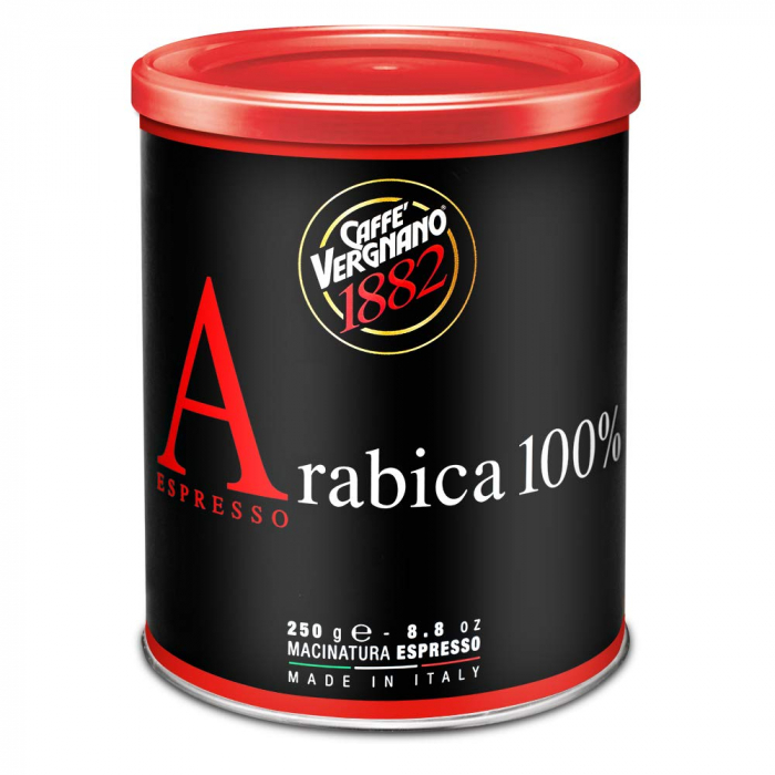 CAFFE VERGNANO Espresso 100% Arabica Cafea Macinata 250g [1]
