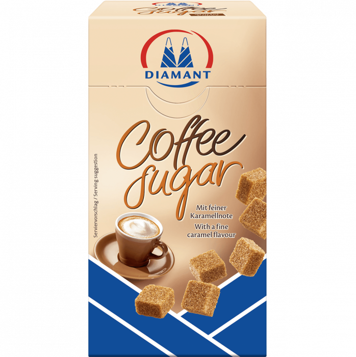 DIAMANT Coffee Sugar Zahar Brun Cubic pentru Cafea 350g [1]