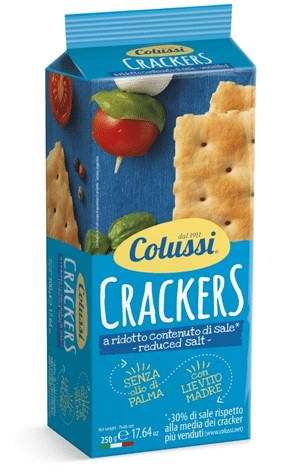 COLUSSI Crackers cu Putina Sare 250g [1]