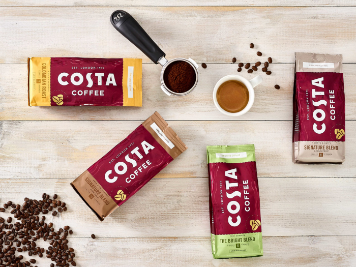 COSTA Signature Blend Mocha Italia Dark Roast - Prajire Intensa -  Cafea Boabe 1Kg [3]