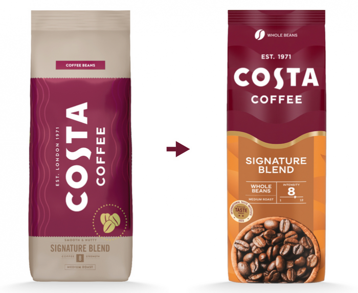COSTA Coffee Signature Blend Medium Roast Cafea Boabe 1Kg [2]