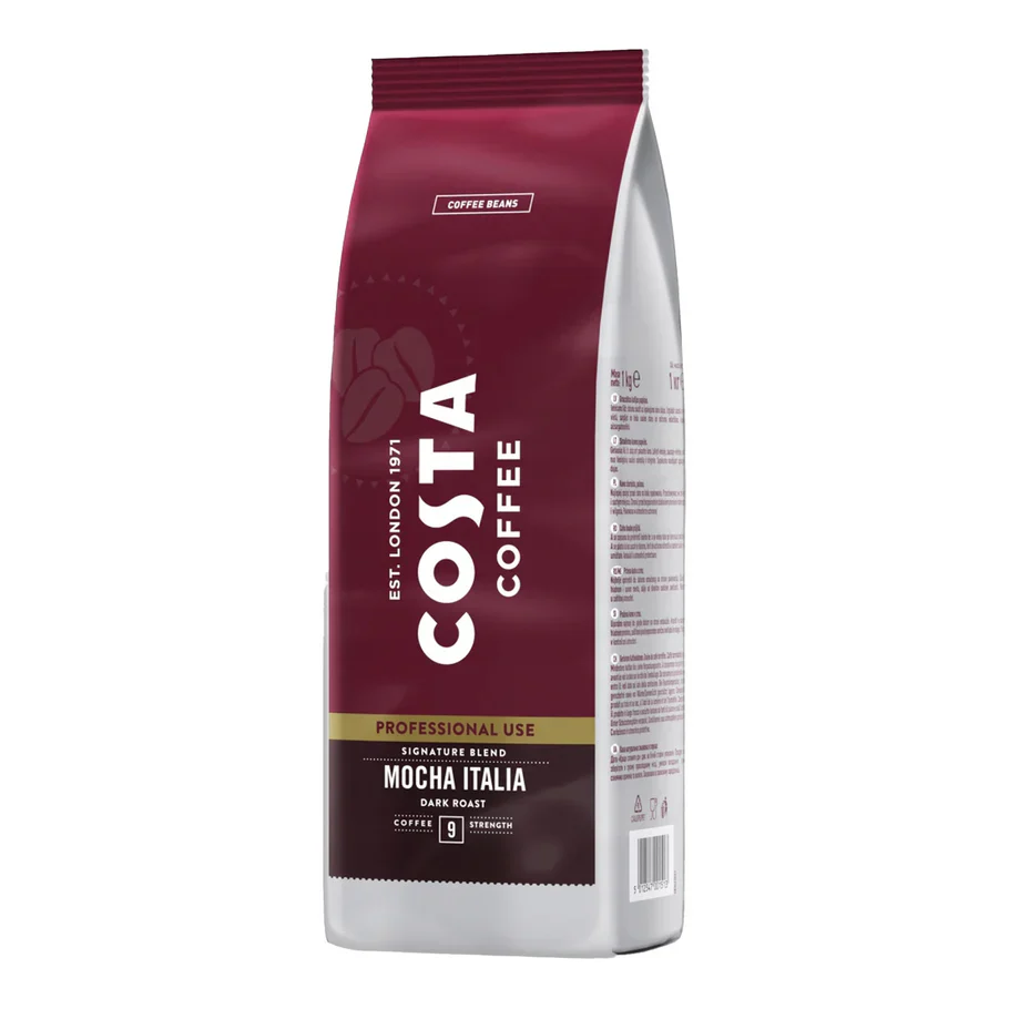 COSTA Signature Blend Mocha Italia Dark Roast - Prajire Intensa -  Cafea Boabe 1Kg [1]