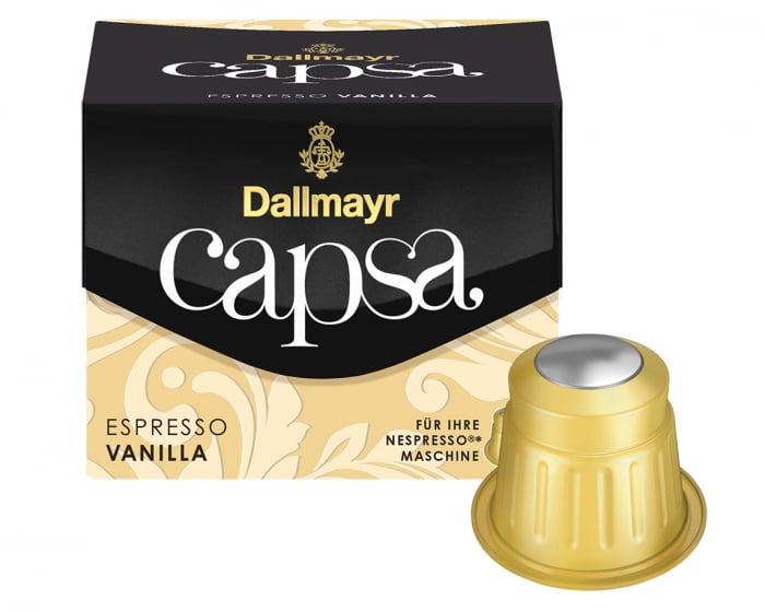 DALLMAYR CAPSA Capsule Espresso Vanilla 10buc 56g [2]