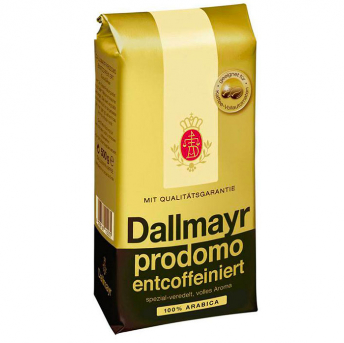 DALLMAYR Prodomo Decofeinizata Cafea Boabe 500g [1]