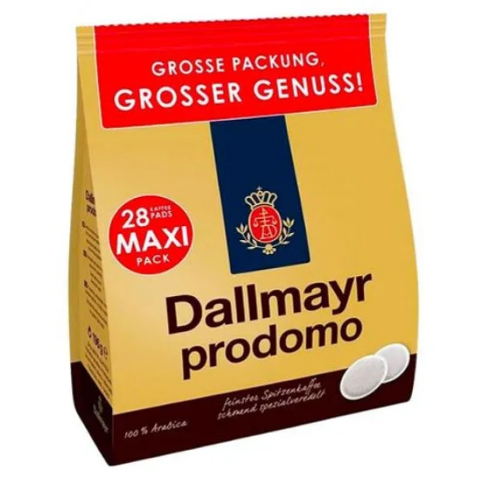 DALLMAYR Prodomo Paduri Pads Pentru Aparate Senseo  62mm Monodoze 28buc [1]
