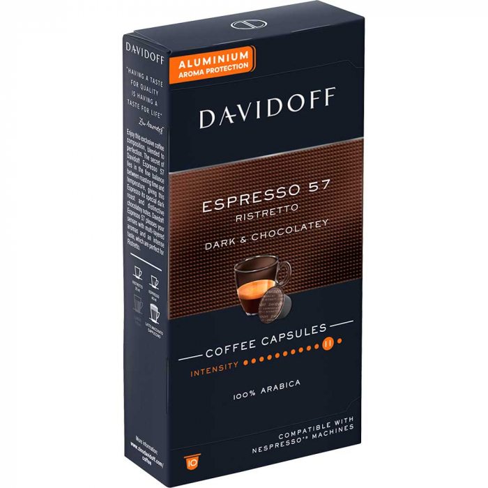 DAVIDOFF Capsule Nespresso Espresso 57 Ristretto 10x5.5g [2]