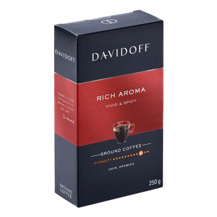 DAVIDOFF Rich Aroma Vivid & Spicy Cafea Macinata 250g [2]