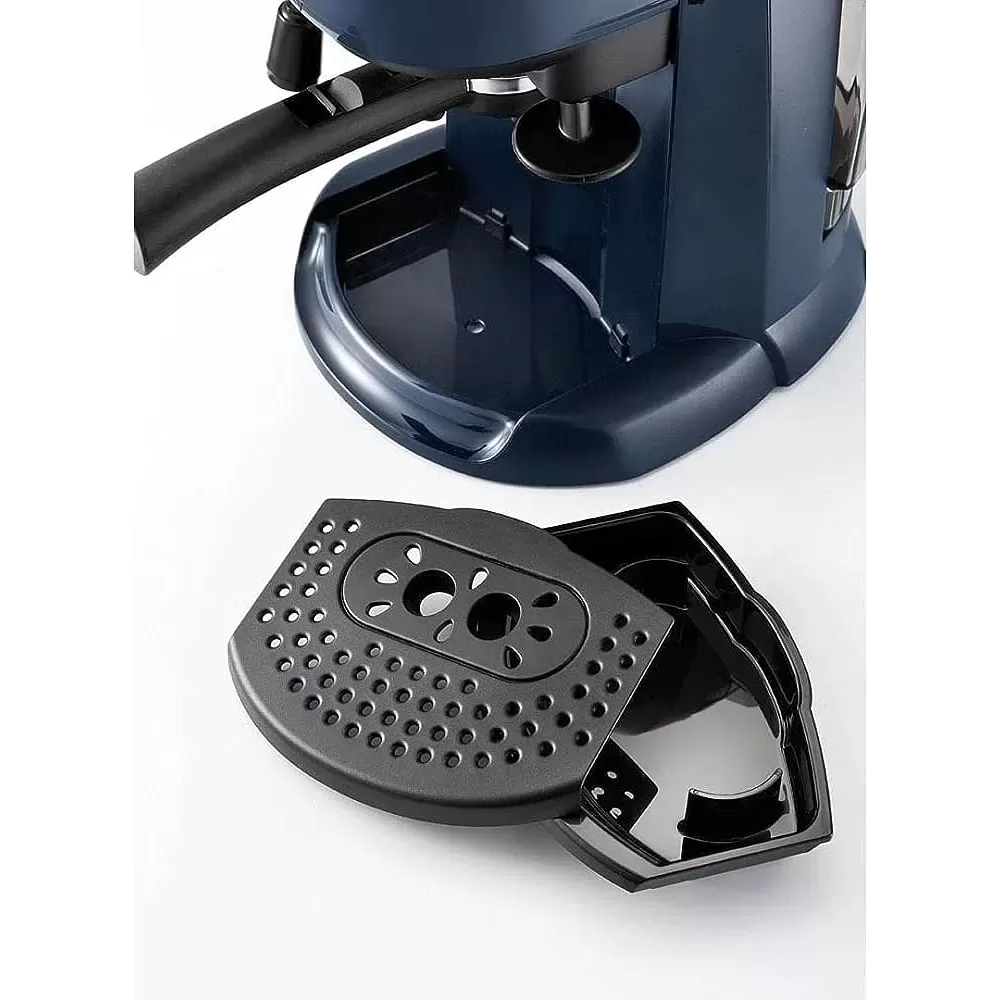 DE'LONGHI Espressor manual EC191CD, 1100 W, 15 bari, 1L, Dispozitiv spumare, Sistem Crem Disco, Dark Blue [4]