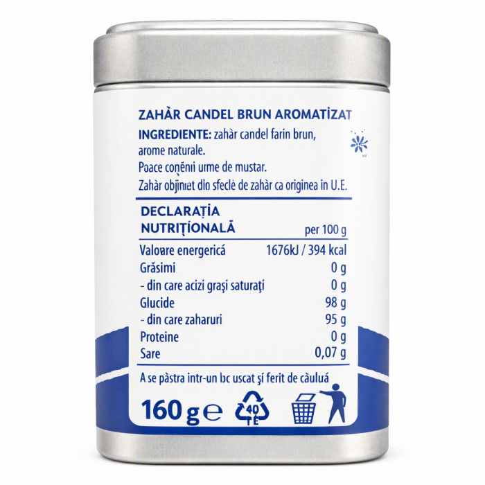 DIAMANT Sweet Winter Zahăr Candel Brun Aromatizat 160g [3]