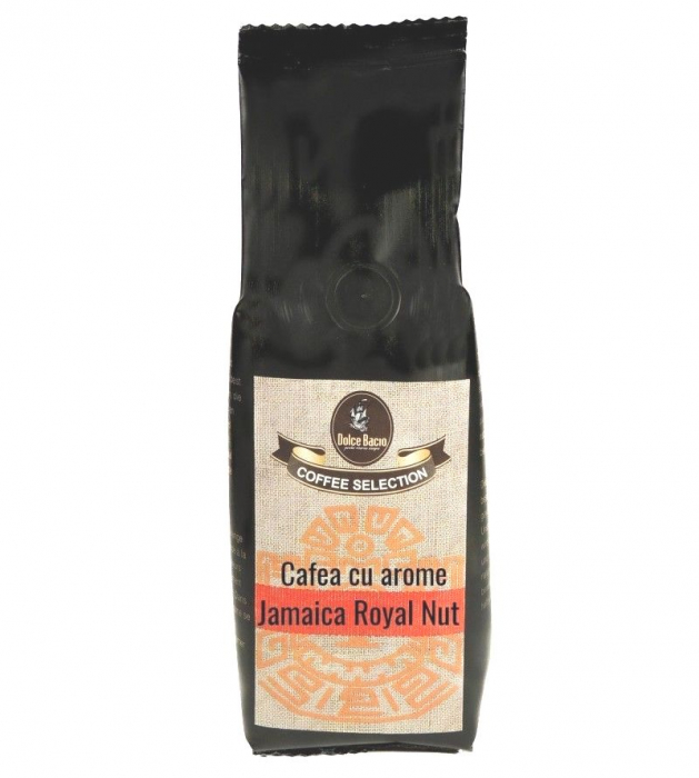 DOLCE BACIO Cafea Macinata cu Aroma de Jamaica Royal Nut 125g [1]