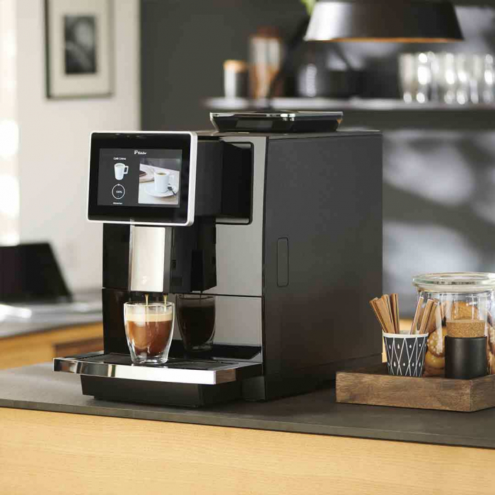 Espressor Automat TCHIBO Coffea Office, Ecran Tactil, Bauturi Presetate, Dispozitiv Spumare Lapte, Rosu [3]