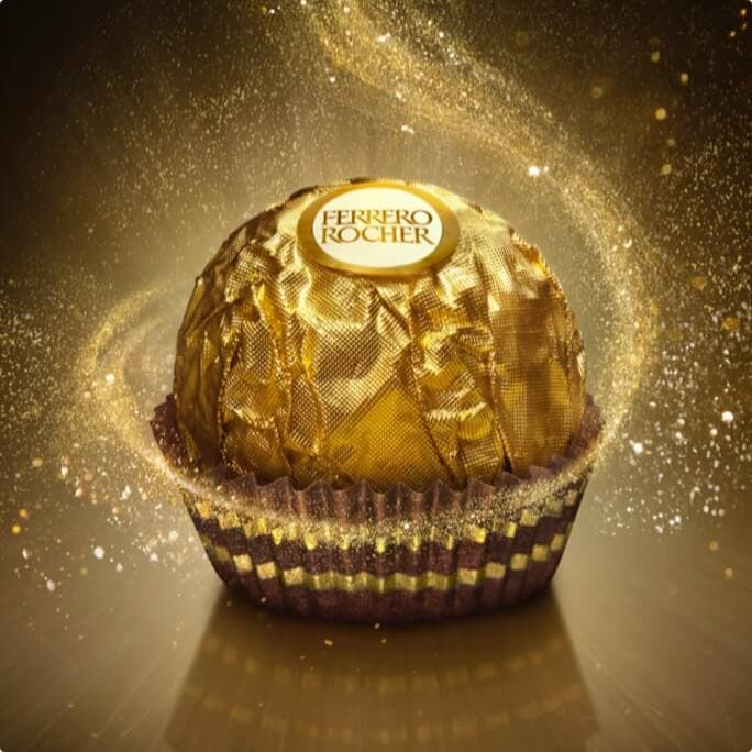 FERRERO ROCHER Bomboane de Ciocolata, Praline 100g [2]