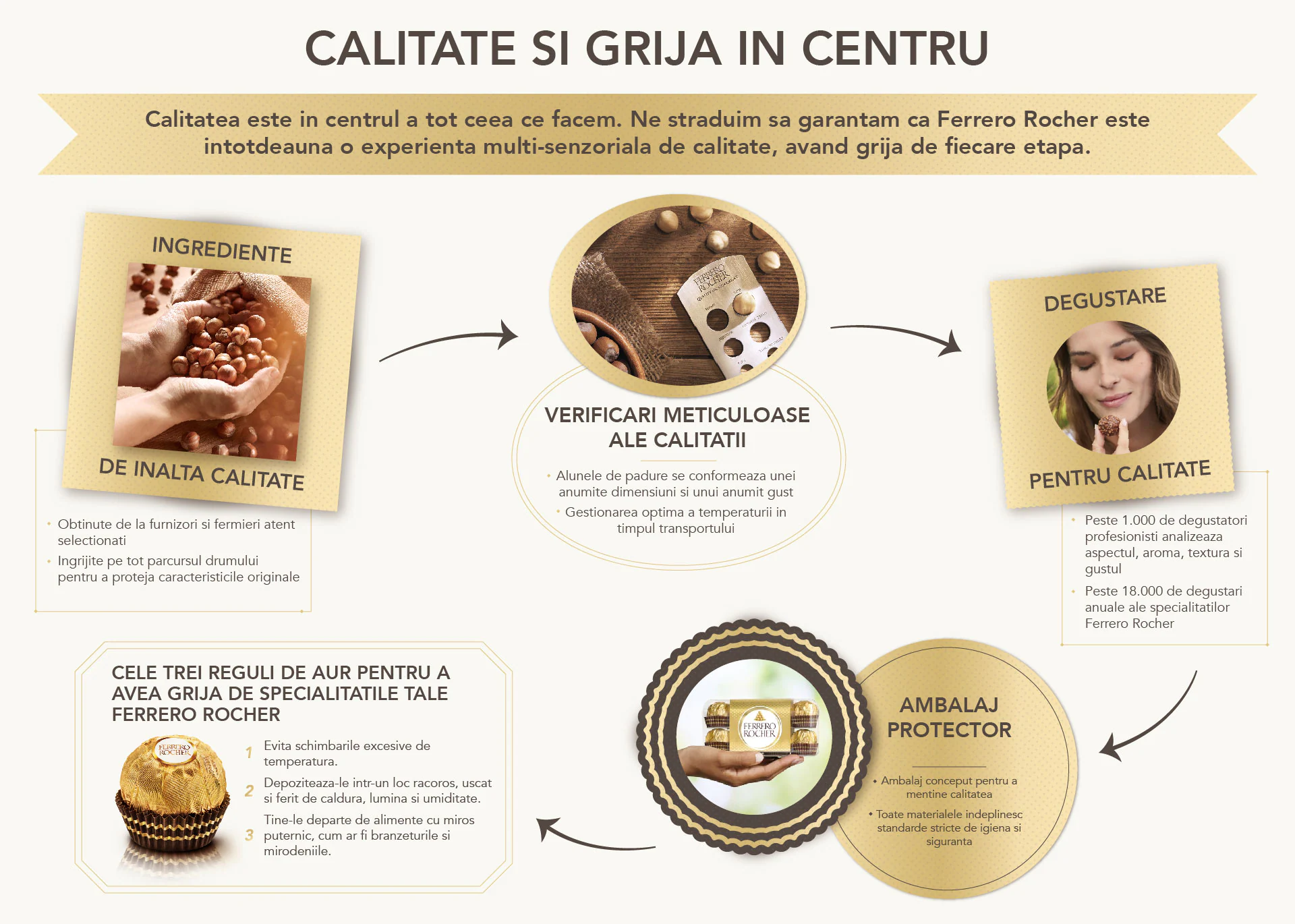 FERRERO ROCHER Con Bomboane de Ciocolata, Praline 17buc 212.5 [6]