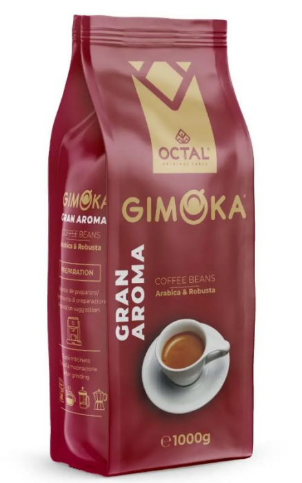 GIMOKA Gran Aroma Cafea Boabe 1Kg [1]