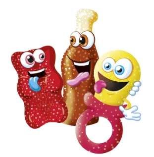 HARIBO Mix Fizz Jeleuri Aromate 100g [2]