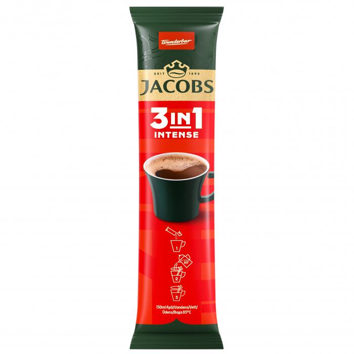 JACOBS 3in1 Intense Mix Cafea Instant Plic 24 buc x 11.1g [2]