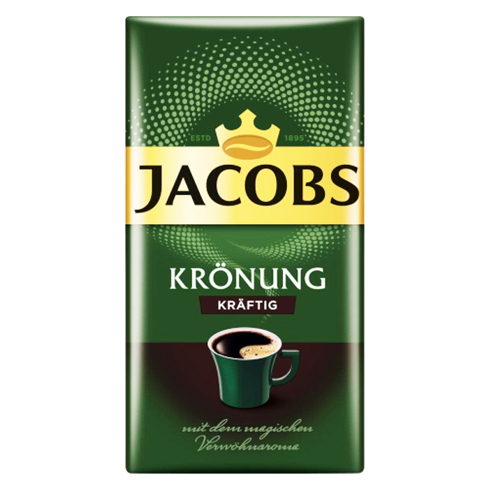 JACOBS Cafe Espresso Intensive - Kraftig - Cafea Boabe 500g [1]