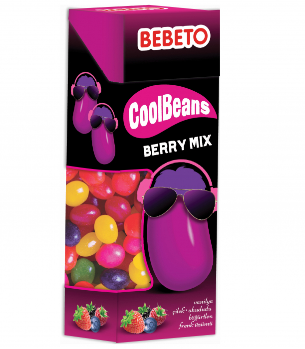 Jeleuri Bebeto Cool Beans Berry Mix 12x30g [2]
